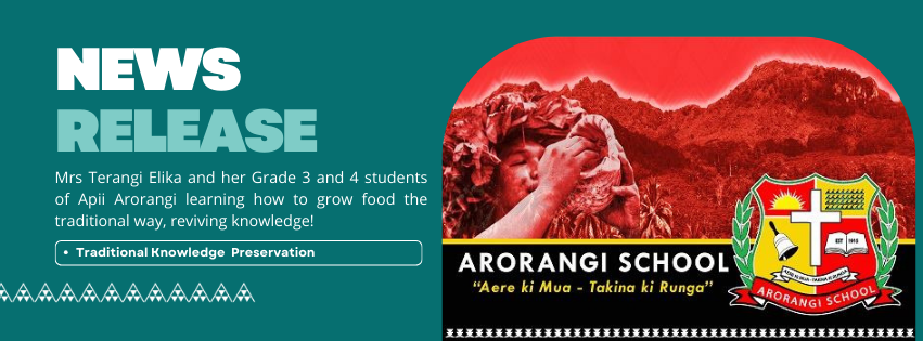 apii arorangi NEWS RELEASE
